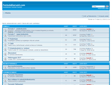 Tablet Screenshot of formulafoorumi.com